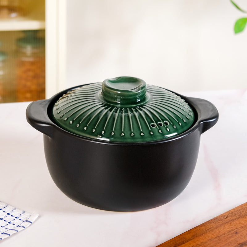 Japanese Ceramics Soup Pot With Lid 3400ml