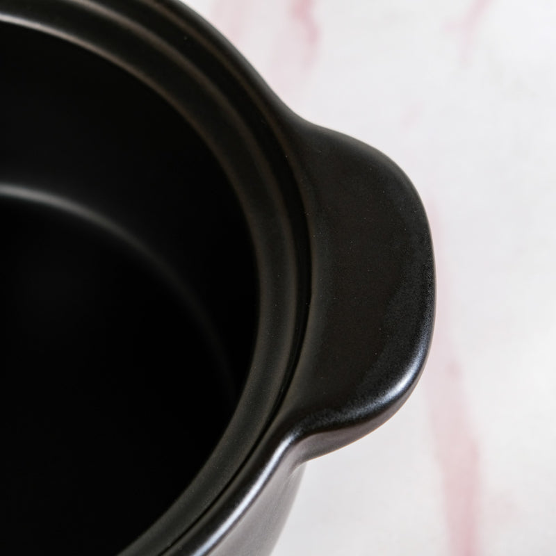 Japanese Ceramics Soup Pot With Lid 3400ml