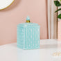 Ceramic Jar For Vanity Table Mint Green