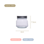 Glass Snack Jars Set Of 12 250ml