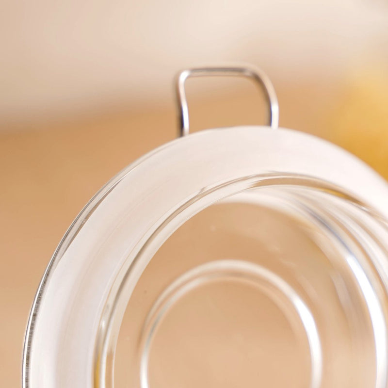 Kitchen Jars With Clip Lids Set Of 4 Small