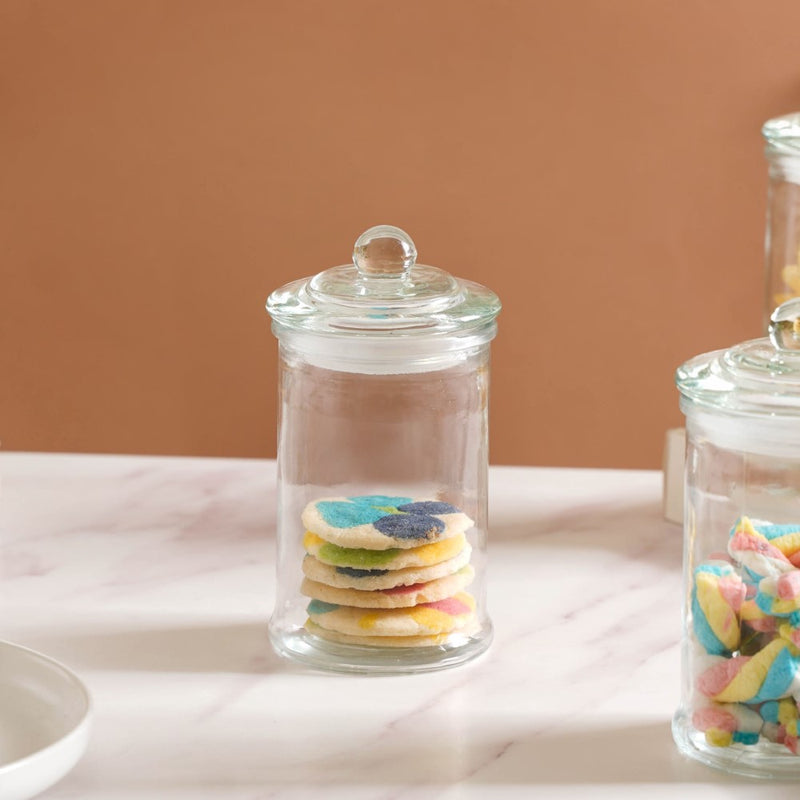 Airtight Glass Kitchen Jar Set Of 6