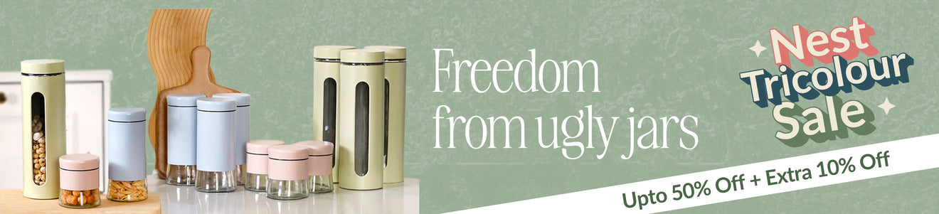 Jars + Canisters banner