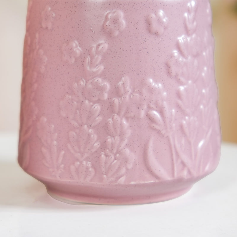 Condiment Jar Set Of 2 Lavender