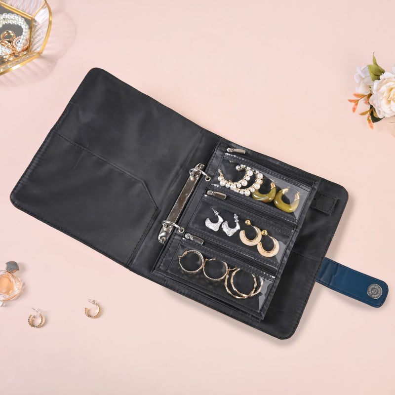 Jewellery Organising Pouch Blue