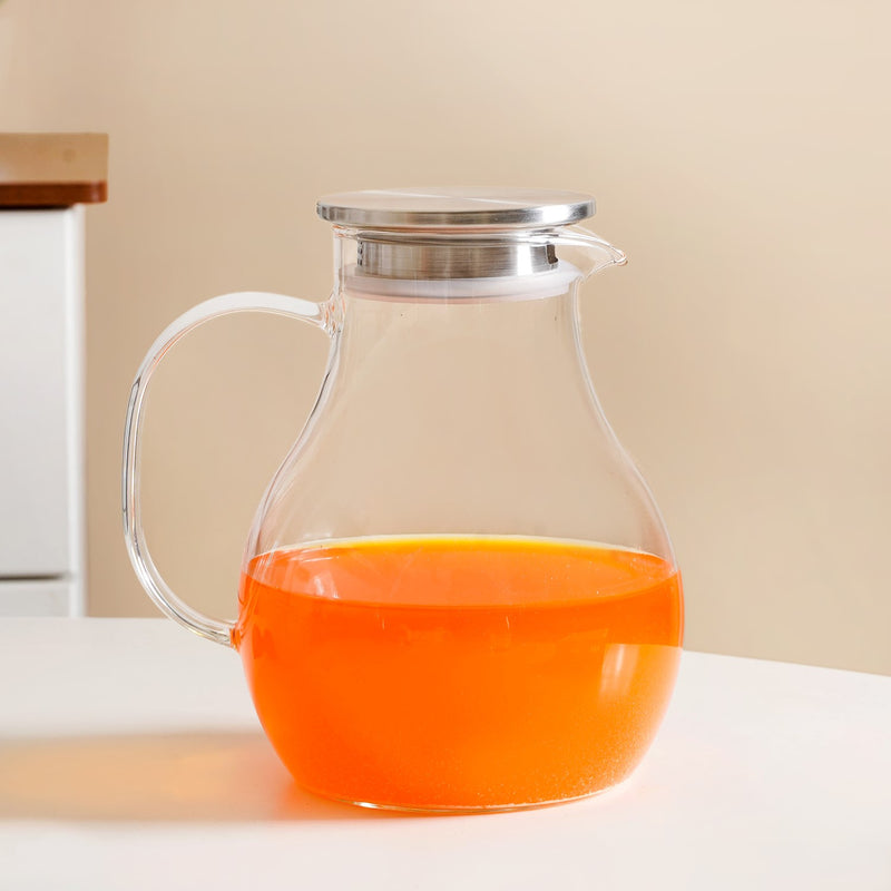 Juice Glass Jug And Cup Set Of 7