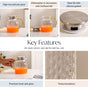 Juice Jug With Metal Lid 1100ml