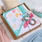 Jumbo Joy Baby Shower Gift With Towel Swaddle Napkin Rattle Set Of 6