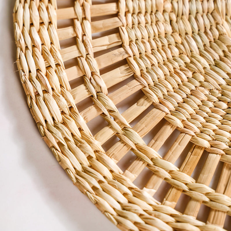 Kauna Sustainable Handmade Table Mat Set Of 2 34cm