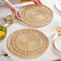 Kauna Sustainable Handmade Table Mat Set Of 2 34cm