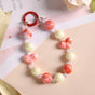 Candy Floss Daze Keychain Red And White