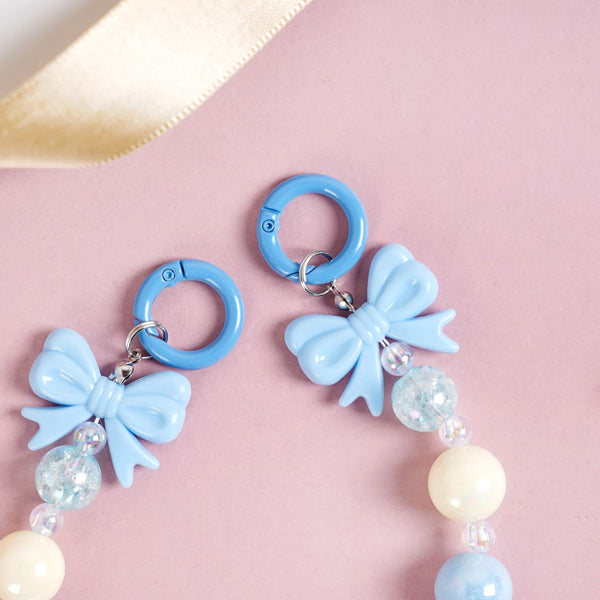 Bow Tied Blues Keychain