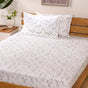 Marigold Cotton King Sized Bedsheet And Pillowcase Set