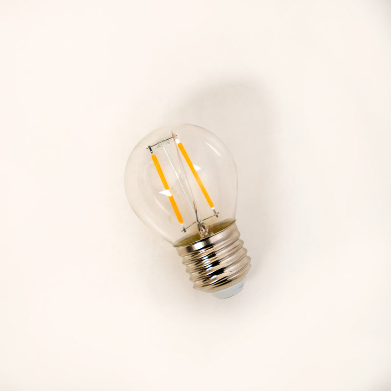 Energy Efficient Hourglass LED Lamp With Edison Bulb