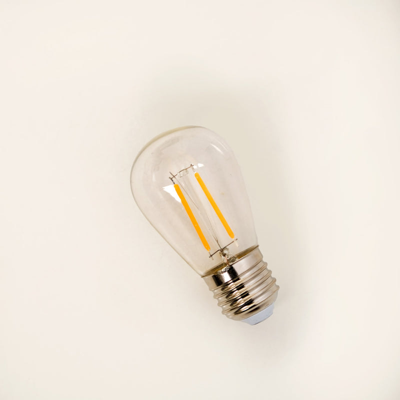 Purple Soda Lime Glass Desk Lamp With Edison Bulb