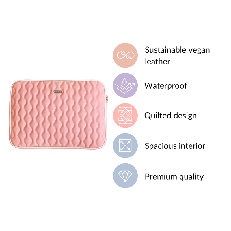 Multi-Use Laptop Sleeve Pink
