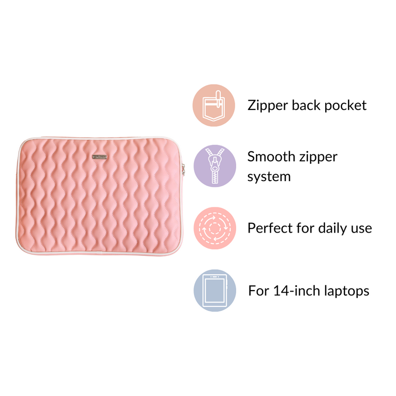 Multi-Use Laptop Sleeve Pink