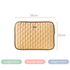 Multi Functional Water Resistant Laptop Sleeve Beige