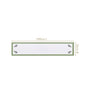 Midori Pure Cotton Table Runner In Sage Green 180x36cm