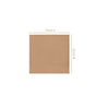 Midori Premium Cotton Hemstitched Dinner Napkins Set Of 6 In Brown