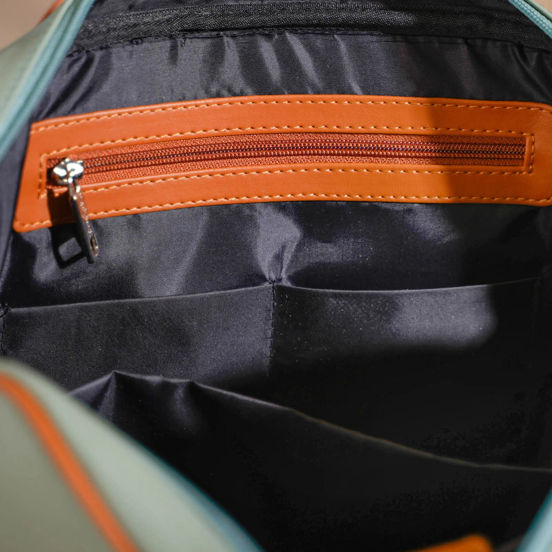 Vegan Leather Laptop Organiser Bag