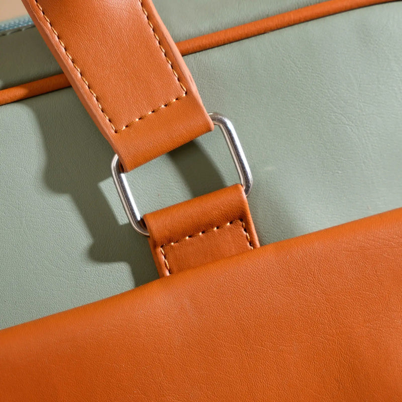 Vegan Leather Laptop Organiser Bag