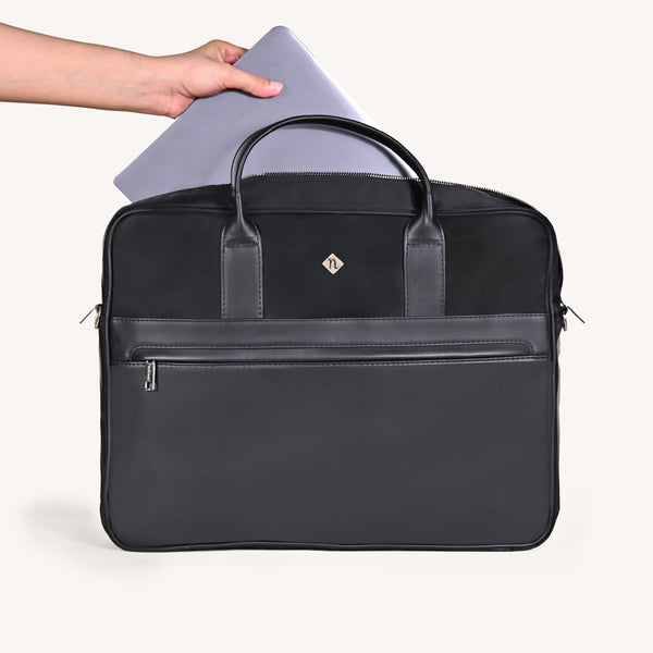 Kaizen Laptop Bag Black 15 Inch