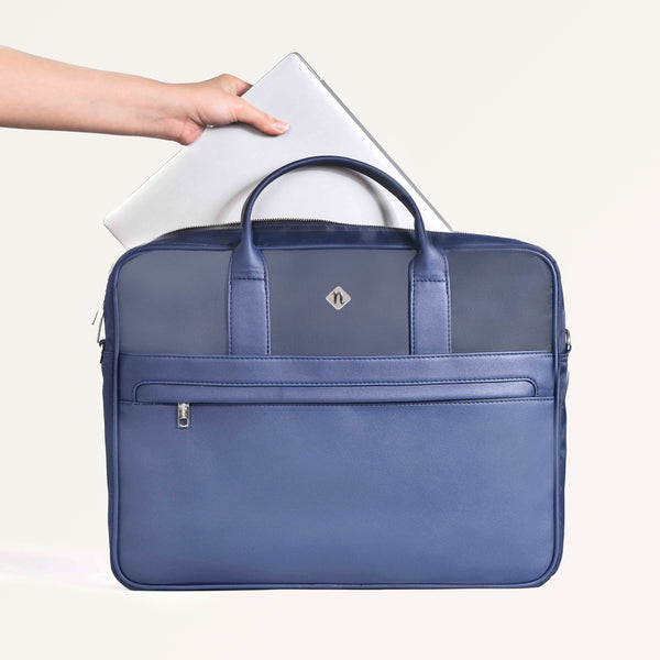 Kaizen Laptop Bag Navy 15 Inch