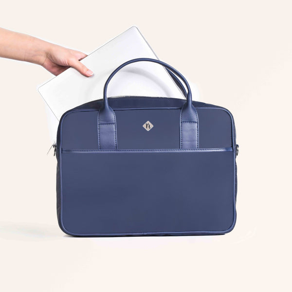 Kaizen Laptop Bag Navy 14 Inch