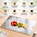 Laser Etched Stainless Steel Chopping Board 35x25cm