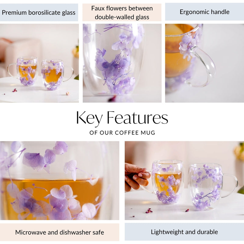 Lavender Haze Coffee Mug Duo 350ml