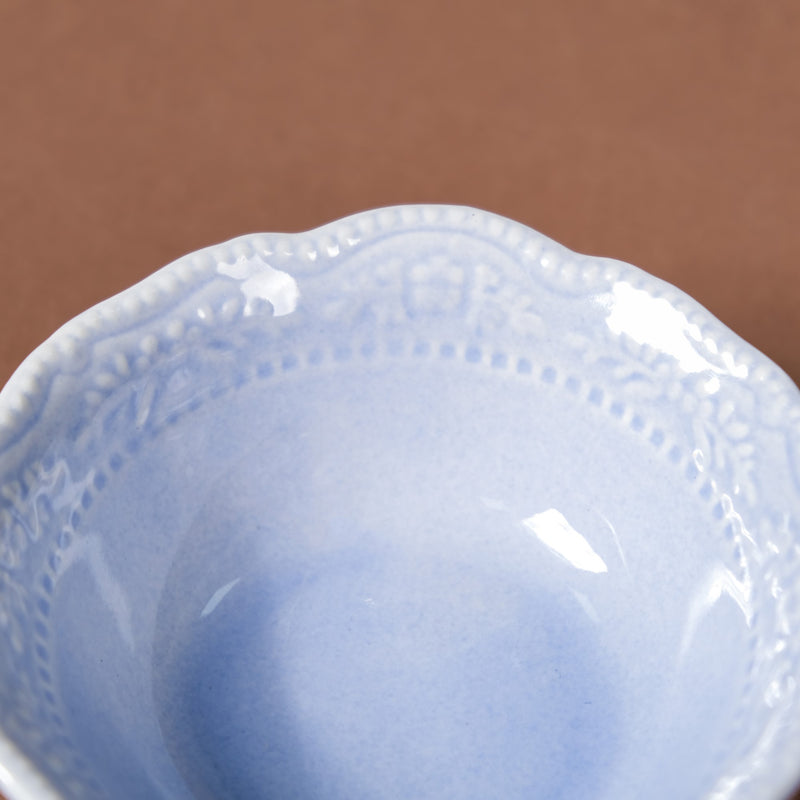 Lavender Vintage Ceramic Bowl Set Of 4 150ml - Serving bowls, ceramic serving bowls, serving bowls set, snack bowls, icecream bowls, ceramic bowls