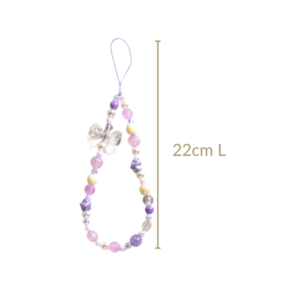 Lavender Tide Charming Phone Lanyard