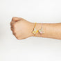 Leaf Embossed Rakhi For Brother Set Of 2