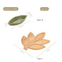 Green Leaf Platter Set Of 6