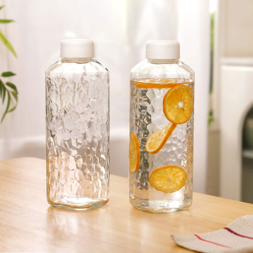 Leakproof Glass Bottle Set Of 2 980ml
