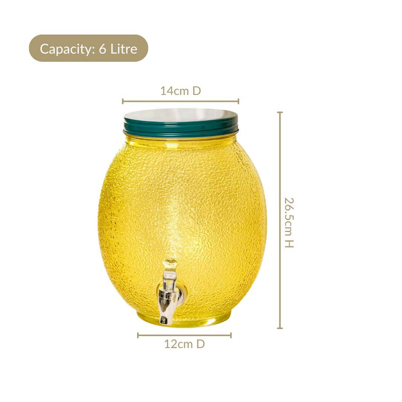 Lemon Drink Dispenser 6000ml