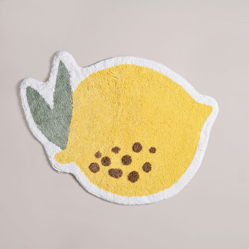 Lemon Floor Mat 76x56 Inch