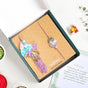 Lilac Bloom Rakhi Lumba Set
