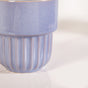 Lilac Grey Premium Stackable Ceramic Cup Set Of 4 280ml