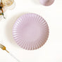 Ceramic Dinner Plates Lilac Scallop Set Of 4 10 Inch - Dinner plates, dinner plate set, ceramic dinner plates, dinner plates set of 4