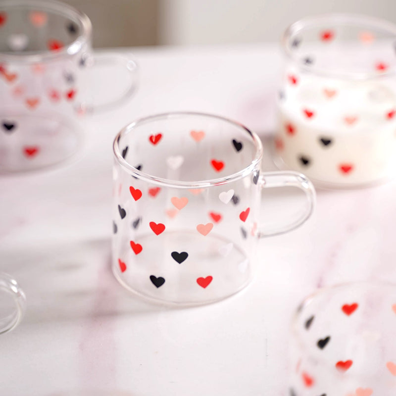 Little Hearts Cup Set Of 6 120ml