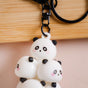 Little Pandas Keychain With Dual Hooks