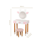 Little Deer Pretend Play Dressing Table