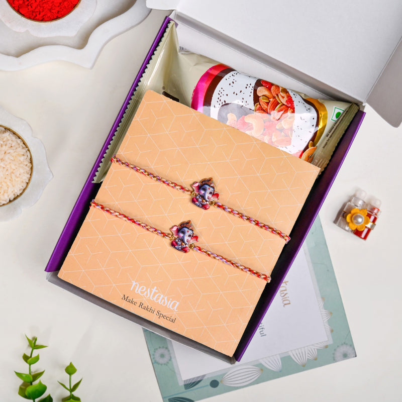 Lord Ganesha Set Of 2 Rakhi