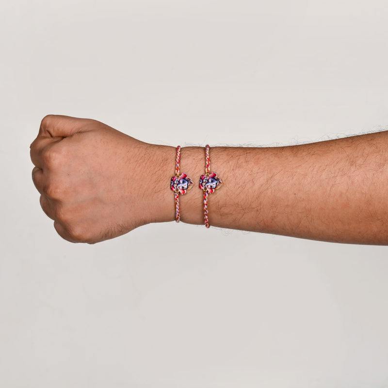Lord Ganesha Set Of 2 Rakhi