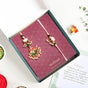 Lotus Royale Rakhi And Lumba Gift Set