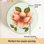 Lotus Royale Round Hand Painted Trivet