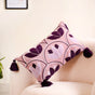 Contemporary Tufted Lotus Cushion Cover 18x11 Inch