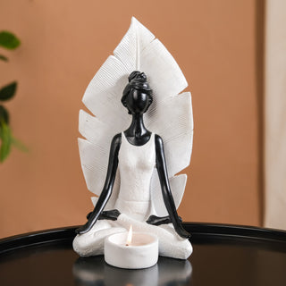 Lotus Position Yoga Candle Stand